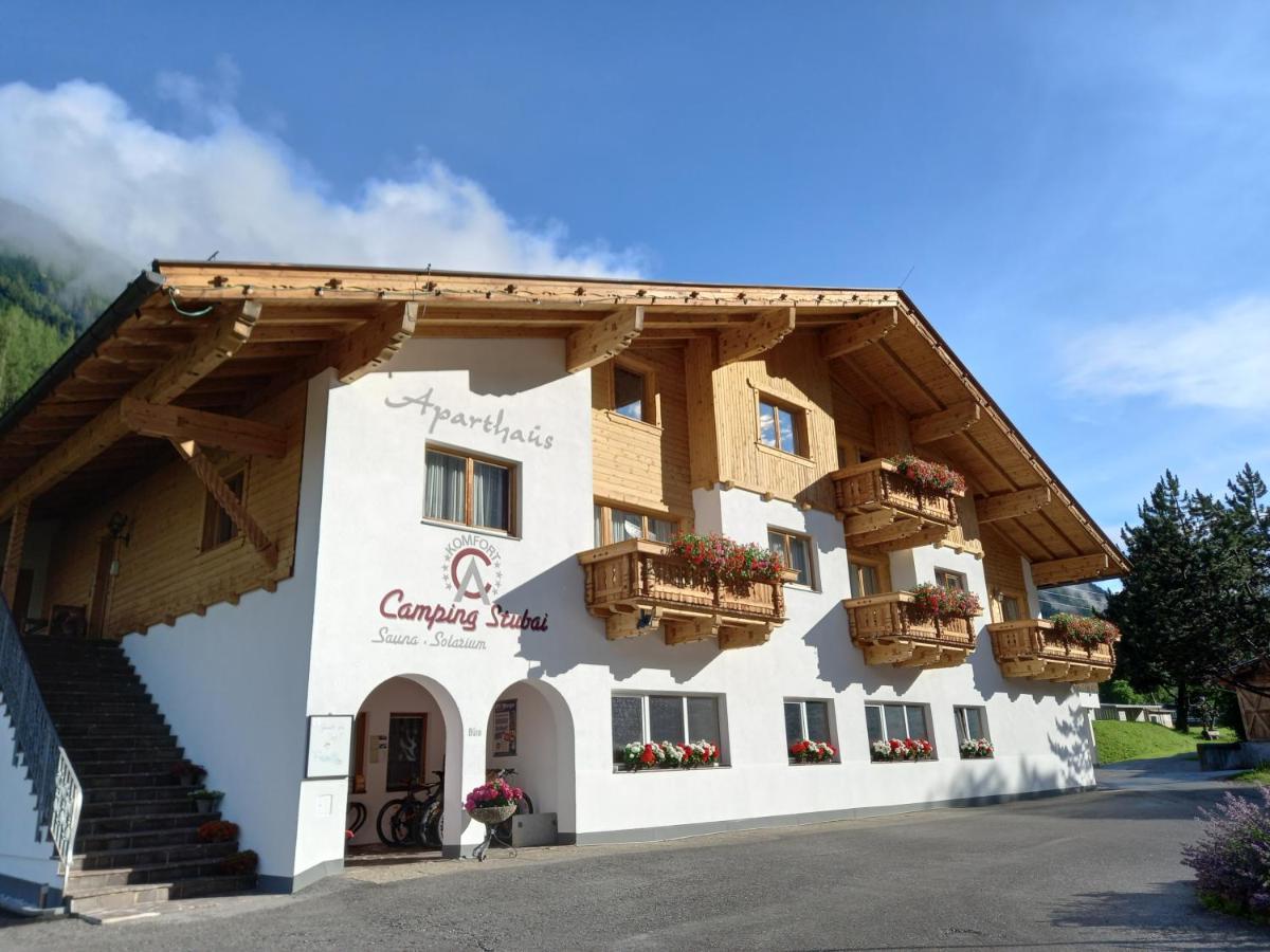 Aparthaus Camping Stubai Neustift im Stubaital Exterior photo